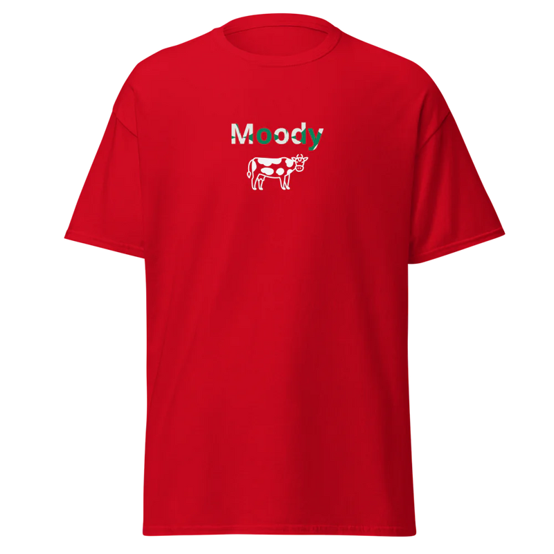 Moody Mood Tee: Fun Unisex Classic Tee | Gildan 5000